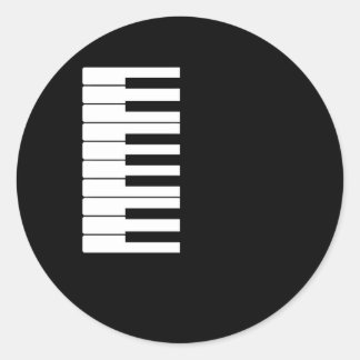 Sticker Rond Piano 44E Piano 1979