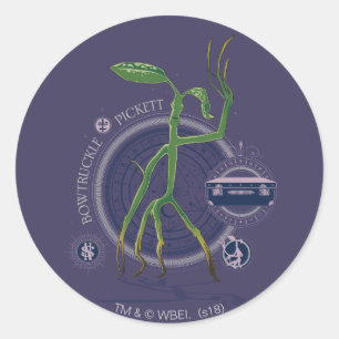 Sticker Rond PICKETT™ Le graphique BOWTRUCKLE™