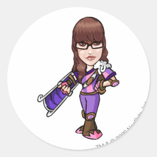 Sticker Rond Pie Faerieland