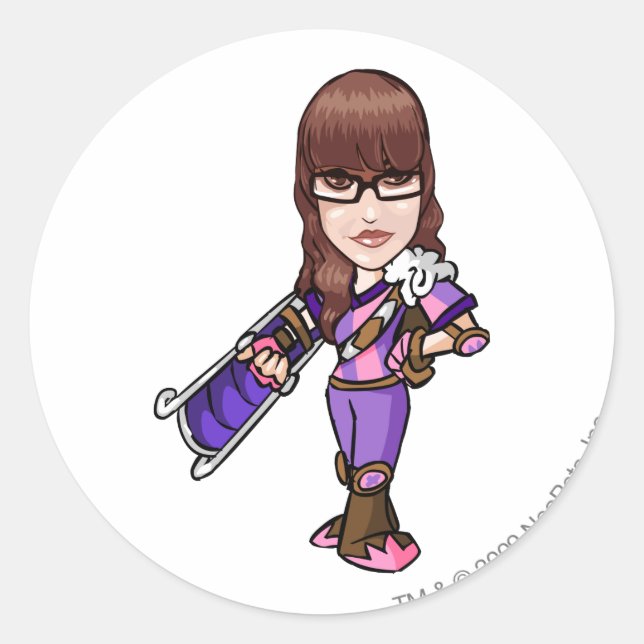 Sticker Rond Pie Faerieland (Devant)