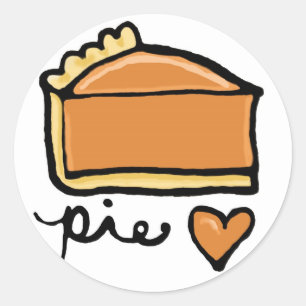 Sticker Rond Pie Love !