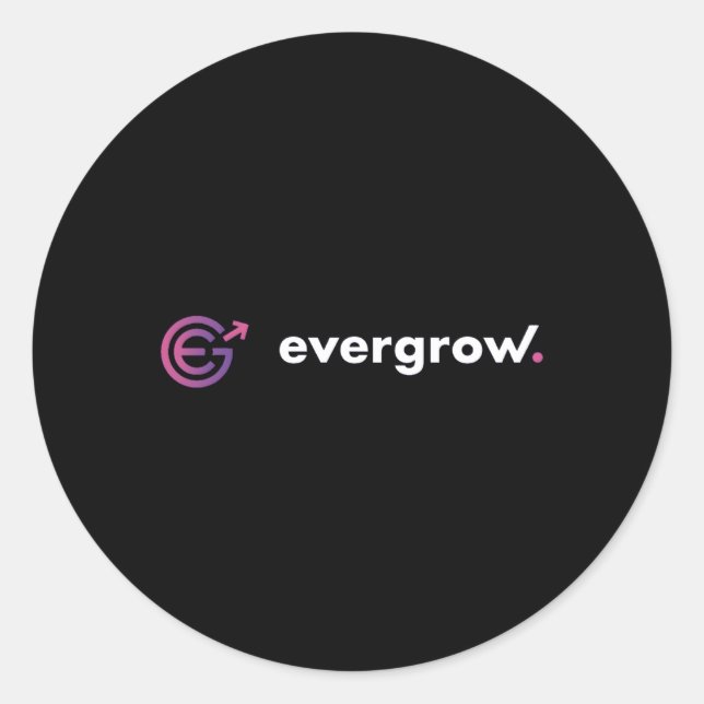 Sticker Rond Pièce Evergrew (Devant)