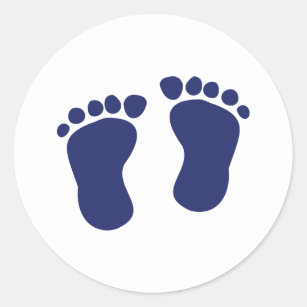 Autocollants Stickers Pieds De Bebe Zazzle Fr