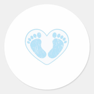 Sticker Rond Pieds bébé