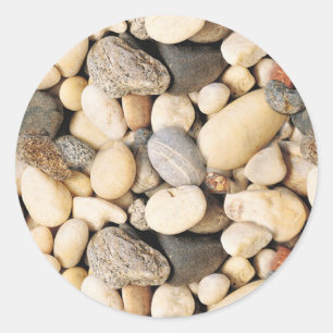 Sticker Rond Pierres personnalisées vierges Modèle tendance