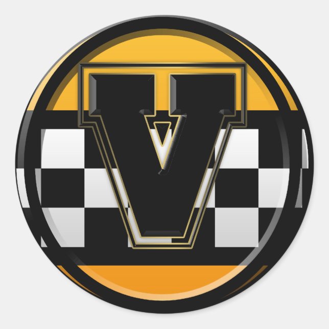 Sticker Rond Pilote de taxi V initial (Devant)