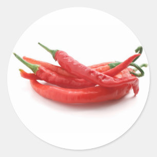 Sticker Rond piment
