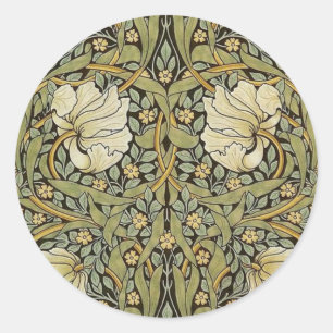Sticker Rond Pimpernel William Morris