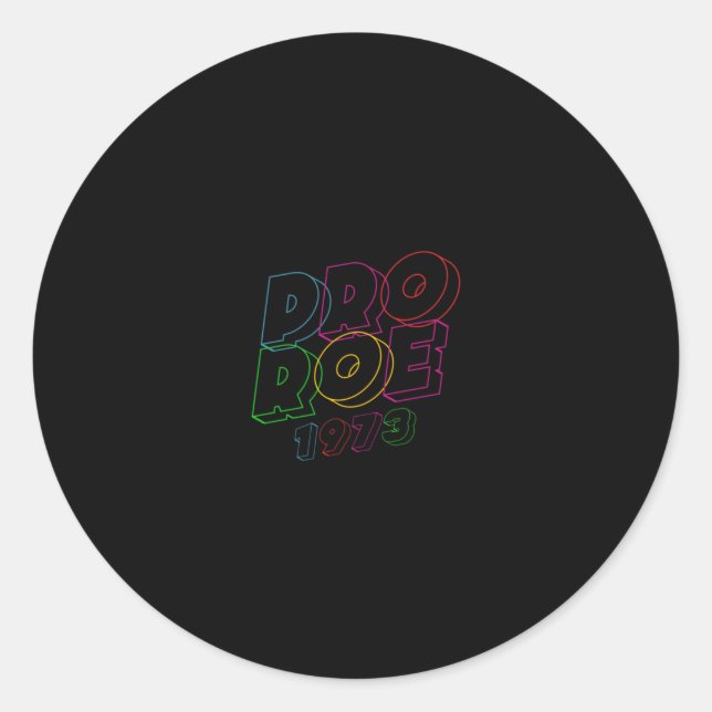 Sticker Rond Pin PARENTHOOD PLANIFIÉ PRO ROE (Devant)