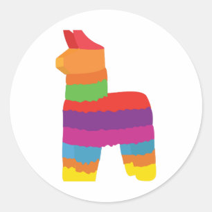 Sticker Rond Pinata