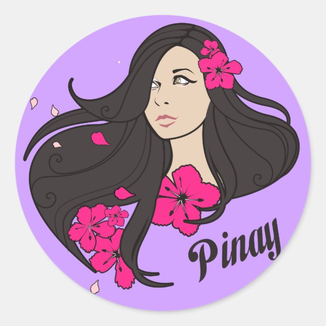 Sticker Rond Pinay (Devant)