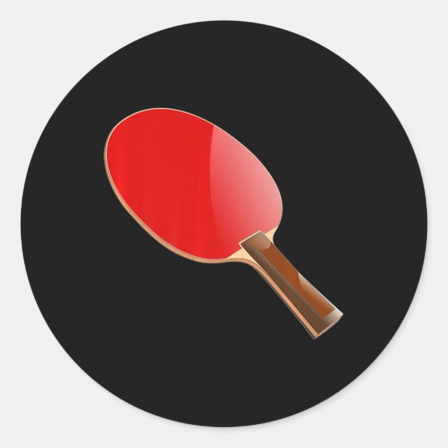 Sticker Rond Ping Pong (Devant)