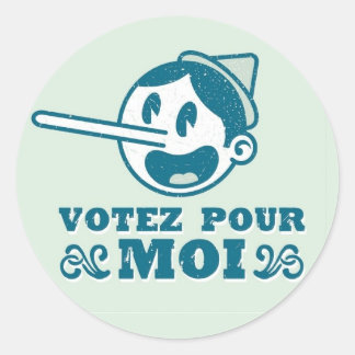 Sticker Rond Pinocchio