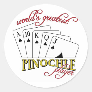 Sticker Rond Pinochle