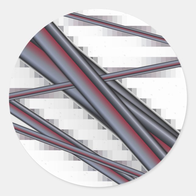 Sticker Rond Pipes All In Bunches (Devant)