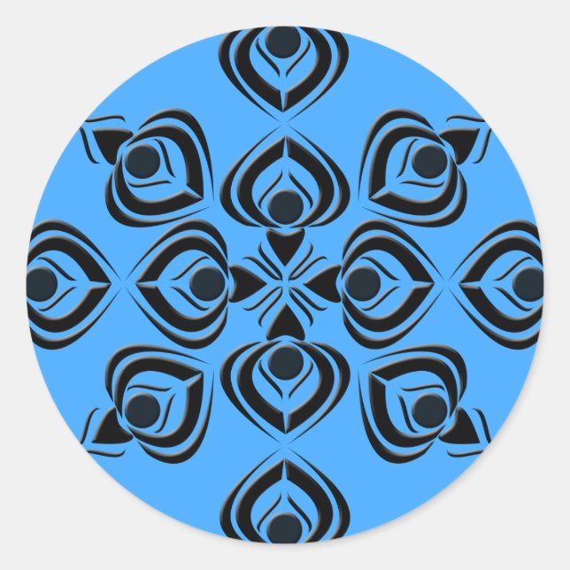 Sticker Rond Pique (Devant)