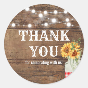 Sticker Rond Pique-nique jardin