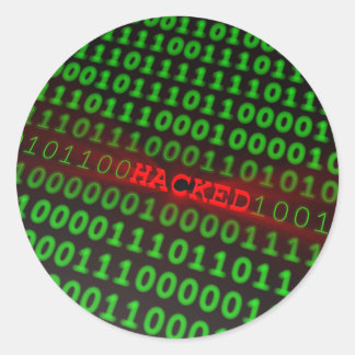 Sticker Rond piraté