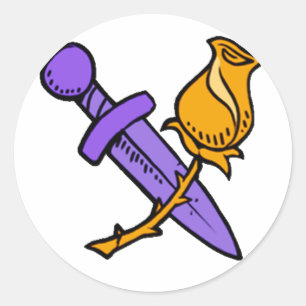 Sticker Rond Pirate101 Swashbuckler