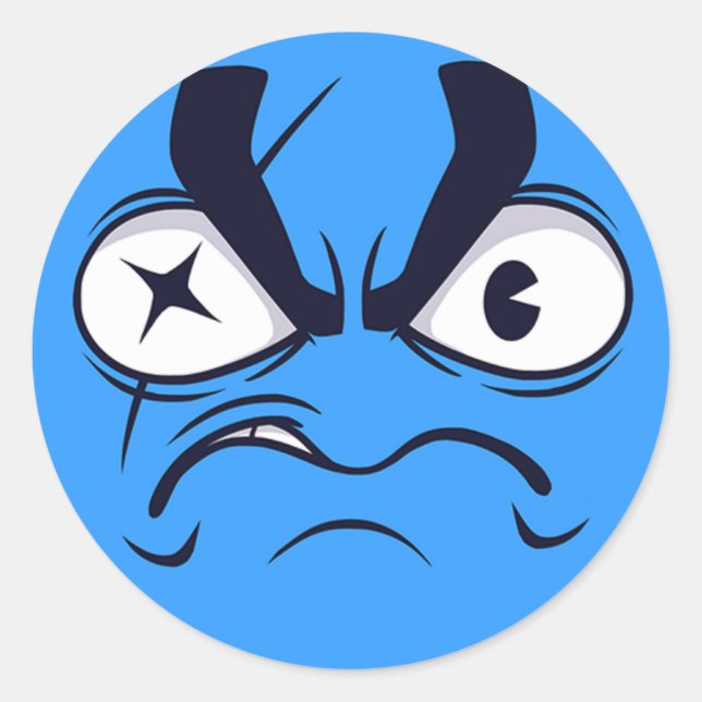 Sticker Rond Pirate Emoji (Devant)