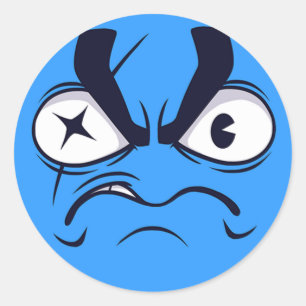 Sticker Rond Pirate Emoji