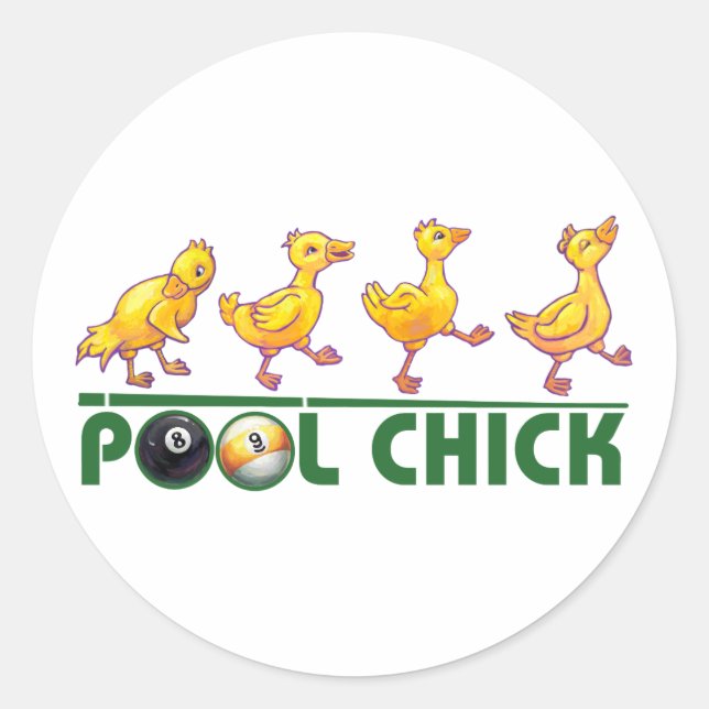 Sticker Rond Piscine (Devant)