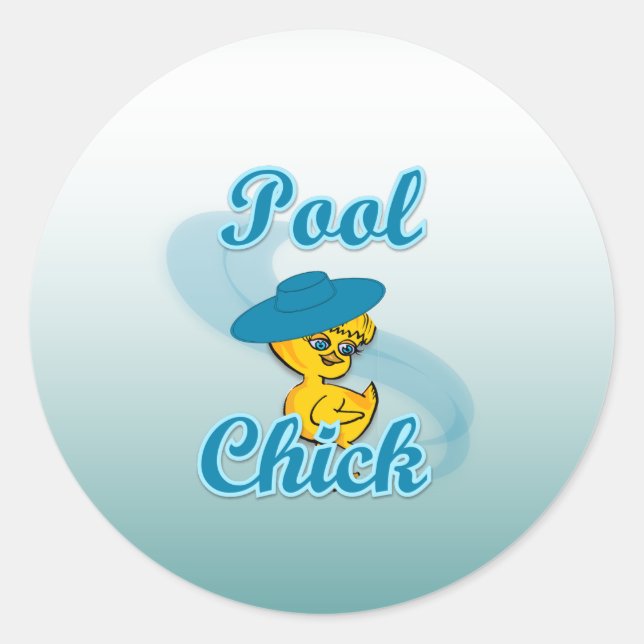 Sticker Rond Piscine #3 (Devant)