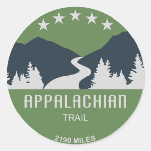Sticker Rond Piste Appalachian