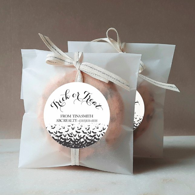 Sticker Rond Piste client ou traitement Halloween (Créateur téléchargé)