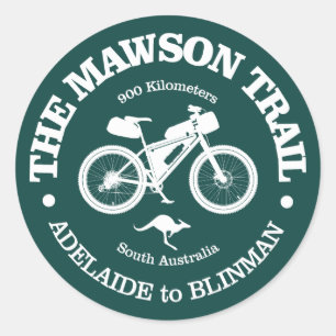 Sticker Rond Piste Mawson (cyclisme)