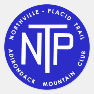 Sticker Rond Piste Northville-Placid