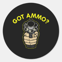 Pistol noir ammo