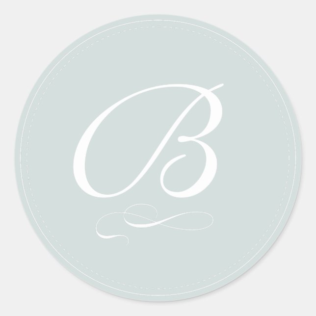 Sticker Rond PixDezine do-it-yourself monogramme+do-it-yourself (Devant)