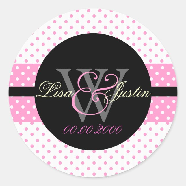 Sticker Rond PIxDezines couleurs DIY, Points et al. (Devant)