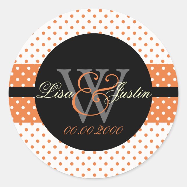 Sticker Rond PIxDezines do-it-yourself couleurs, Dots et al./or (Devant)