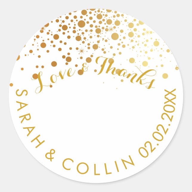 Sticker Rond PixDezines do-it-yourself taches couleur/éblouies/ (Devant)