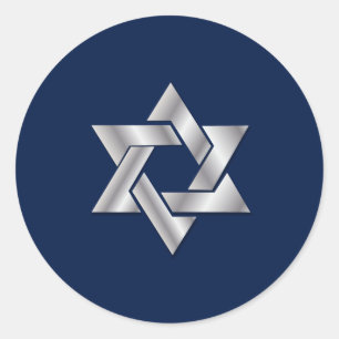 Sticker Rond PixDezines étoile d'or de david/do-it-yourself arr