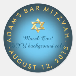 Sticker Rond PixDezines mitzvah/do-it-yourself couleur