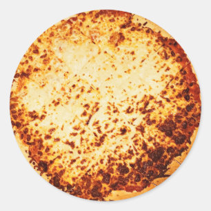 Sticker Rond Pizza au fromage