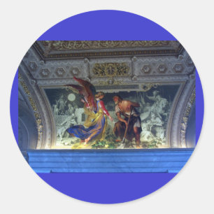 Sticker Rond Plafond au musée du Vatican à Rome