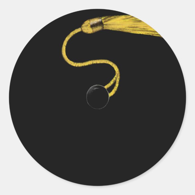 Sticker Rond Plafond de diplôme (Devant)