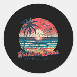 Sticker Rond Plage de Caroline _2