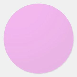 Sticker Rond Plain Shade Pink : Write on or add image