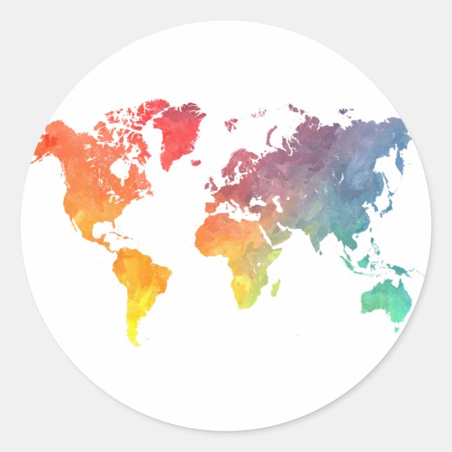 Sticker Rond plan de mots 5 (Devant)