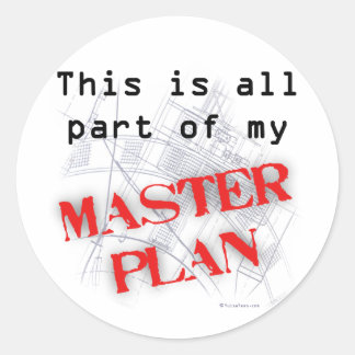 Sticker Rond Plan directeur