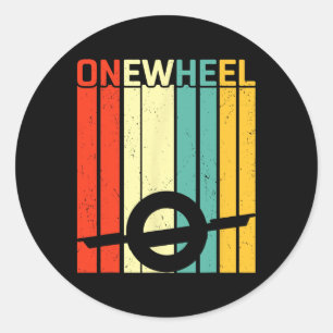 Sticker Rond Planche à roulettes électrique One Wheel Float Pro