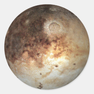 Sticker Rond PLANET PLUTO (système solaire) ~