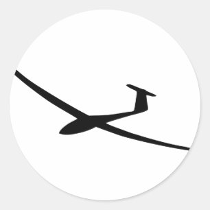 Sticker Rond planeur