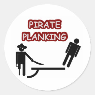 Sticker Rond Plantation de pirates