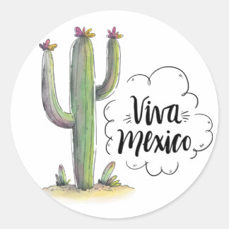 Sticker Rond Plantes et fleurs